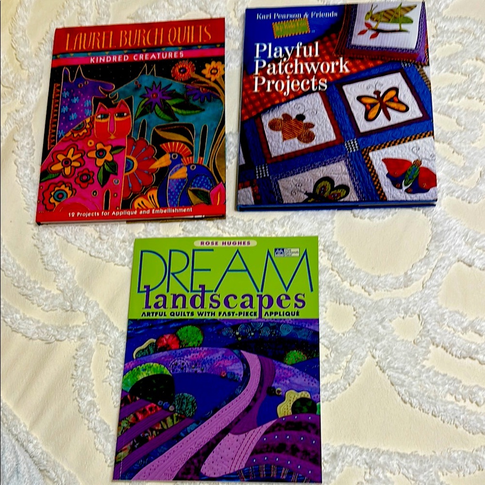Quilting Books set of 3